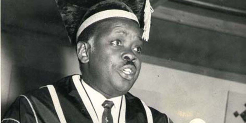 Benedicto Kagimu Kiwanuka, the first prime minister of Uganda.